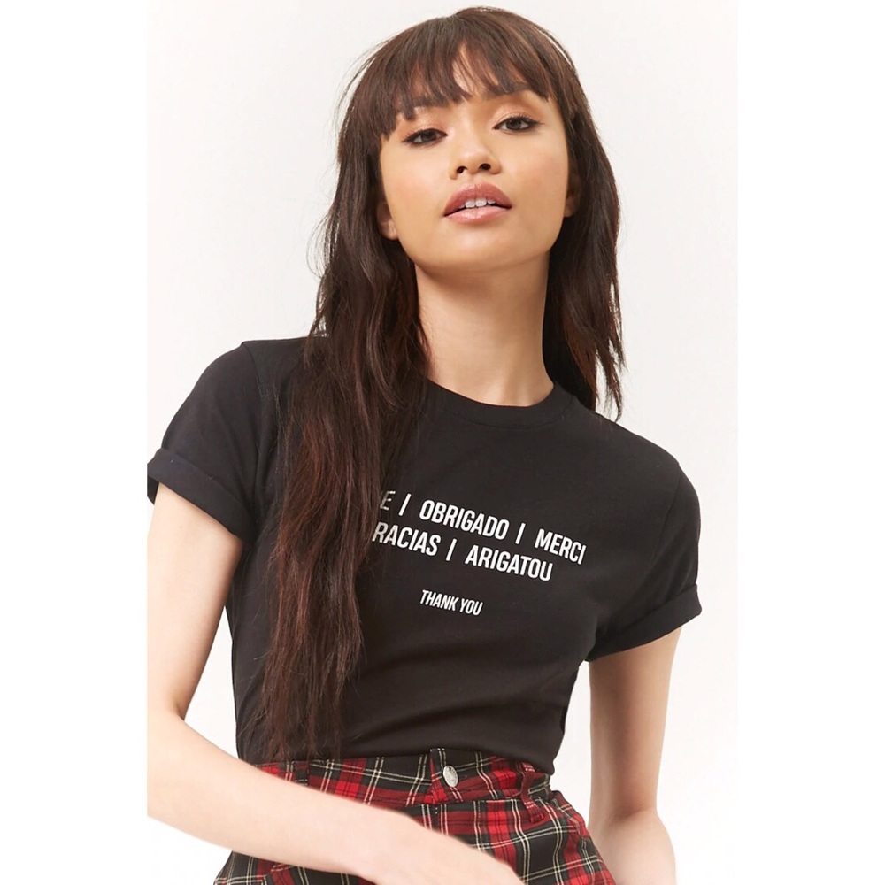 🦋3/$12 Thank You Tee T-Shirt